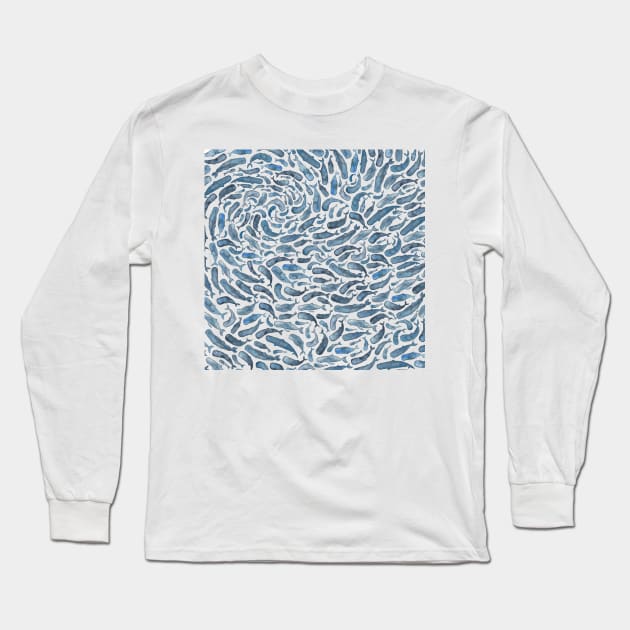 Sperm Whales Long Sleeve T-Shirt by Elena_ONeill